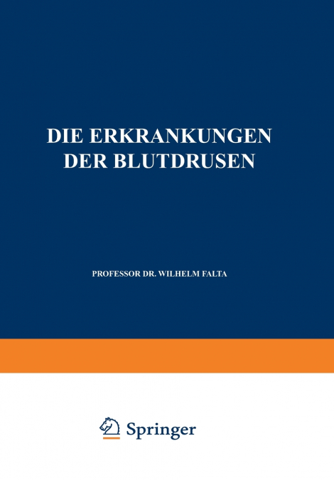 Die Erkrankungen Der Blutdrusen
