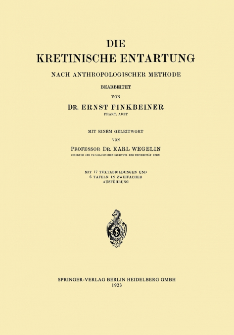 Die Kretinische Entartung