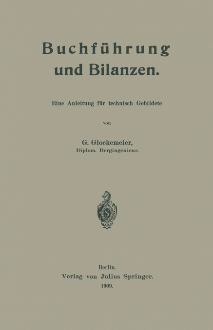 Buchführung und Bilanzen