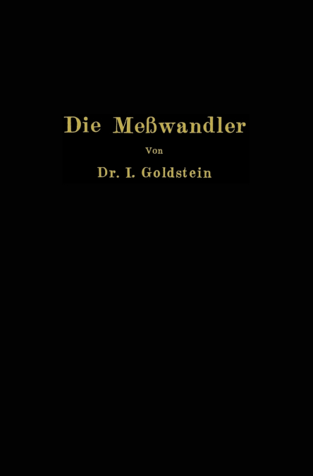 Die Messwandler