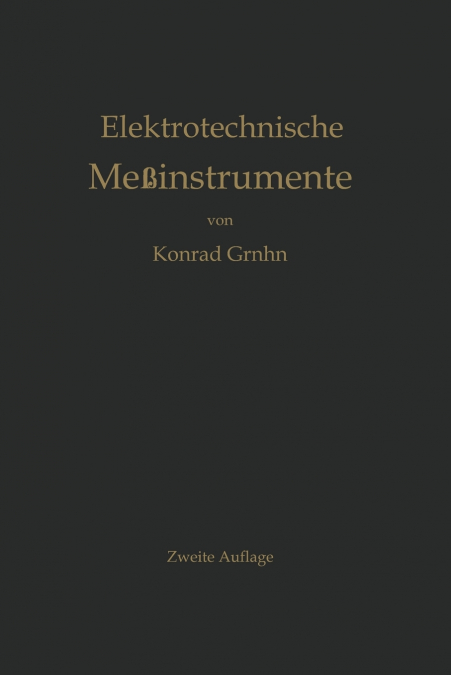 Elektrotechnische Messinstrumente