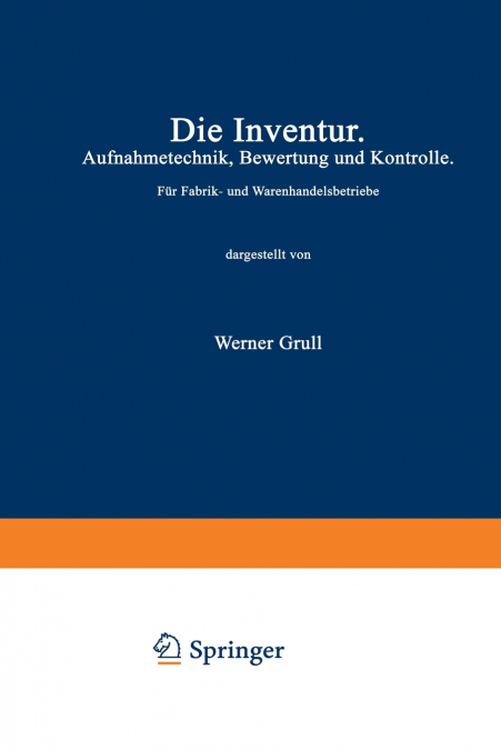 Die Inventur