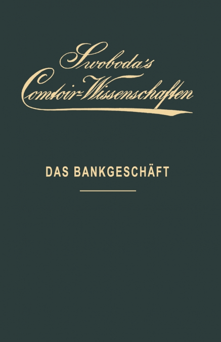 Das Bankgeschaft