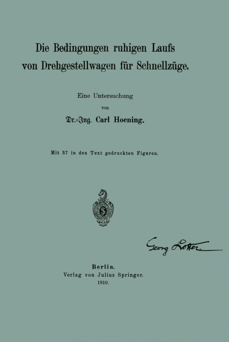 Die Bedingungen ruhigen Laufs von Drehgestellwagen für Schnellzüge