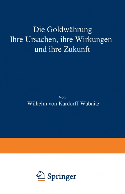 Die Goldwahrung