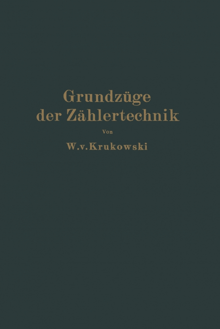 Grundzüge der Zählertechnik