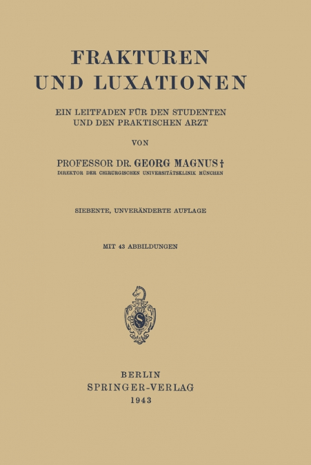 Frakturen Und Luxationen