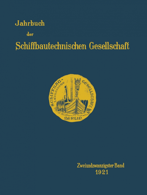 Jahrbuch der Schiffbautechnischen Gesellschaft