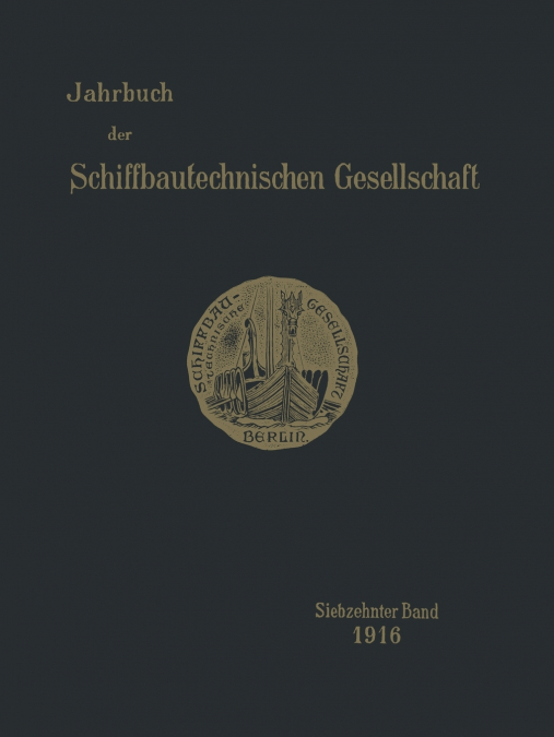Jahrbuch Der Schiffbautechnischen Gesellschaft