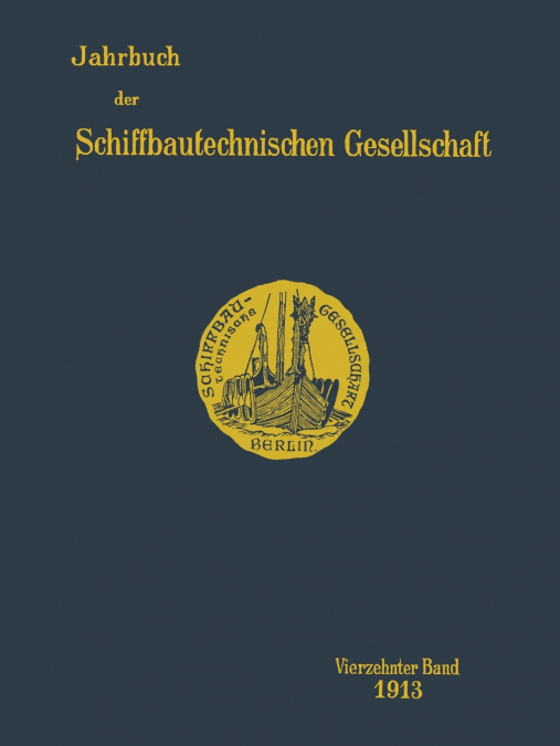 Jahrbuch Der Schiffbautechnischen Gesellschaft