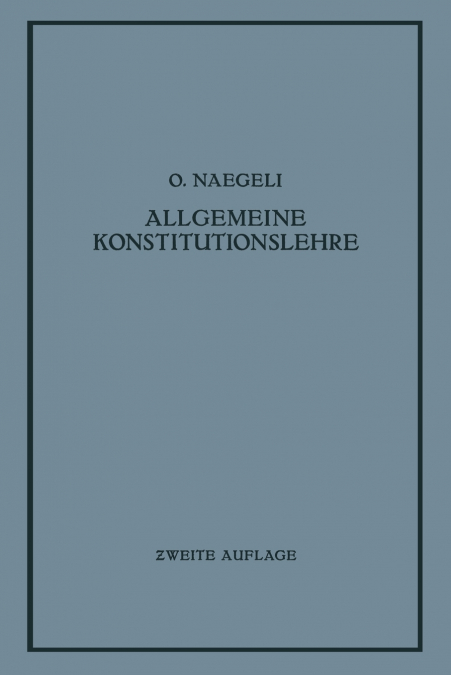 Allgemeine Konstitutionslehre