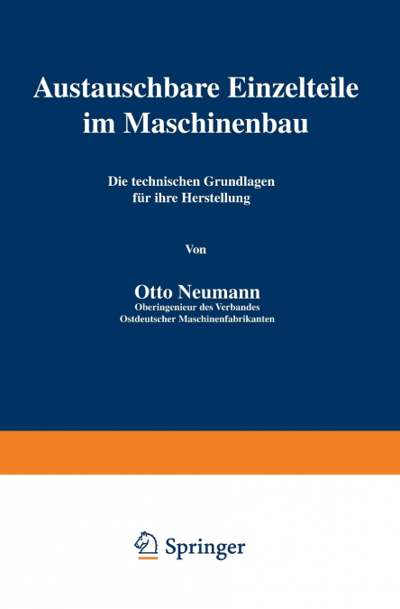 Austauschbare Einzelteile im Maschinenbau