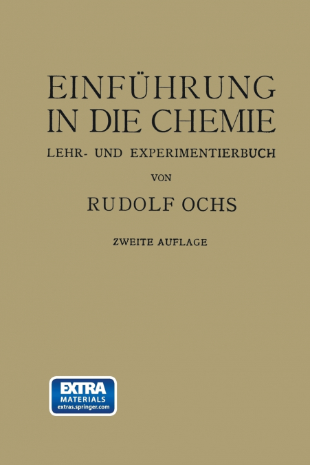 Einfuhrung in Die Chemie