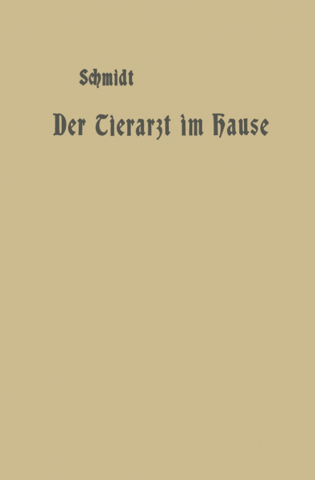 Der Tierarzt Im Hause