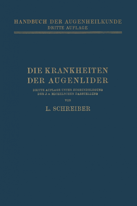 Die Krankheiten Der Augenlider
