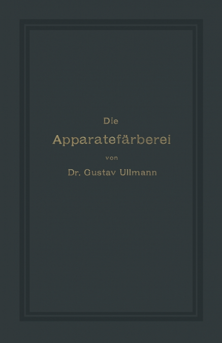 Die Apparatefärberei