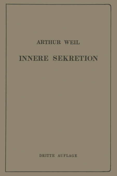 Die Innere Sekretion