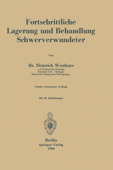 Fortschrittliche Lagerung Und Behandlung Schwerverwundeter