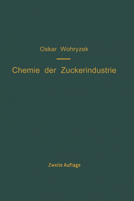 Chemie der Zuckerindustrie