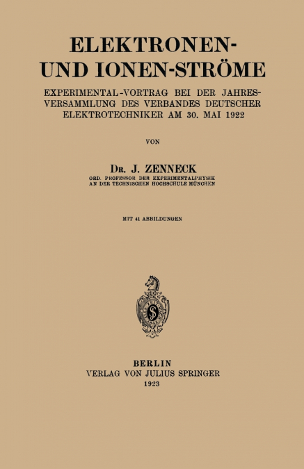 Elektronen- und Ionen-Ströme
