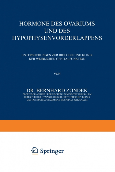 Hormone Des Ovariums Und Des Hypophysenvorderlappens