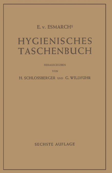 Hygienisches Taschenbuch