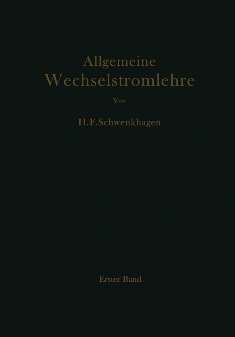 Allgemeine Wechselstromlehre