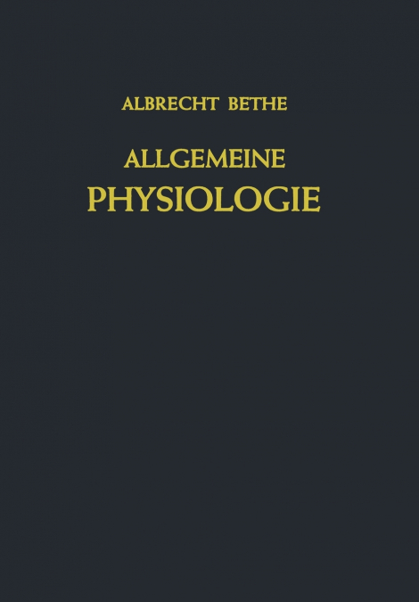 Allgemeine Physiologie