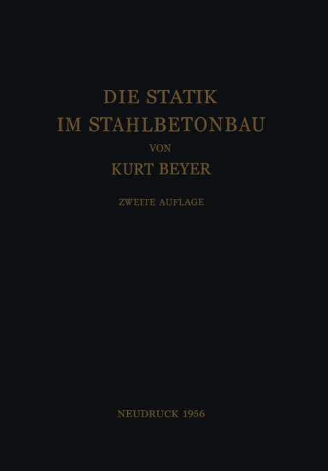 Die Statik im Stahlbetonbau