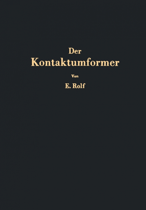 Der Kontaktumformer