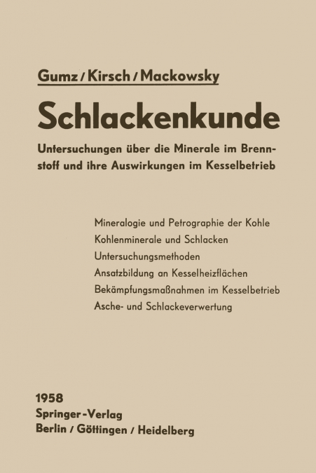 Schlackenkunde