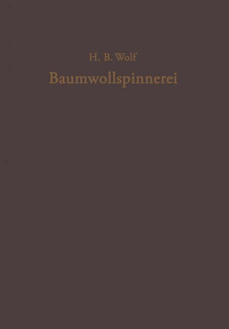 Baumwollspinnerei