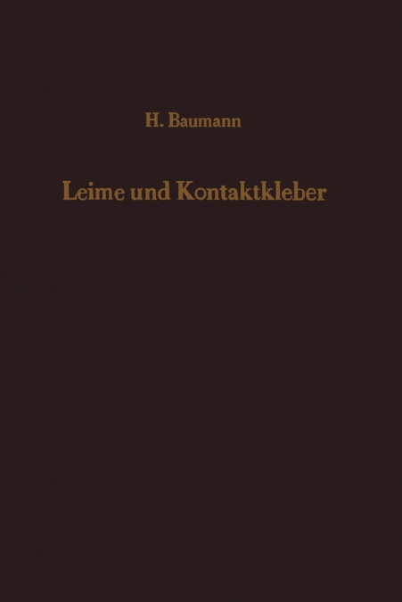 Leime und Kontaktkleber
