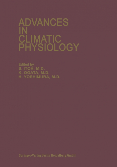 Advances in Climatic Physiology