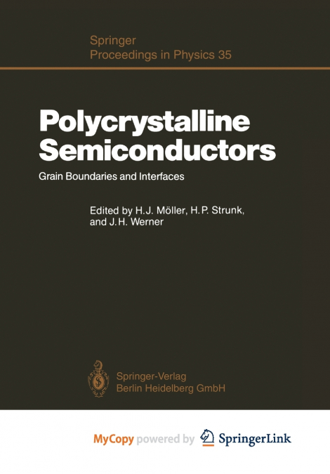Polycrystalline Semiconductors