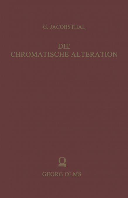 Die chromatische Alteration im liturgischen Gesang der abendländischen Kirche