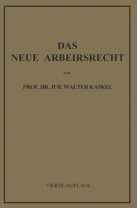 Das Neue Arbeitsrecht