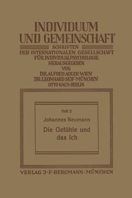 Die Gefuhle Und Das Ich