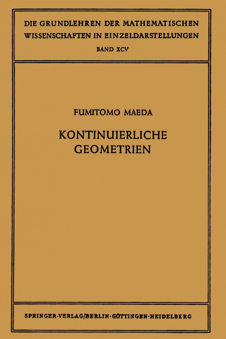 Kontinuierliche Geometrien