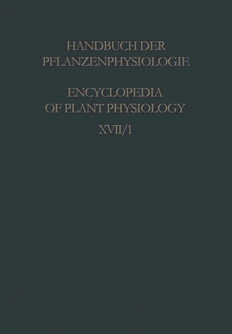 Physiology of Movements / Physiologie der Bewegungen