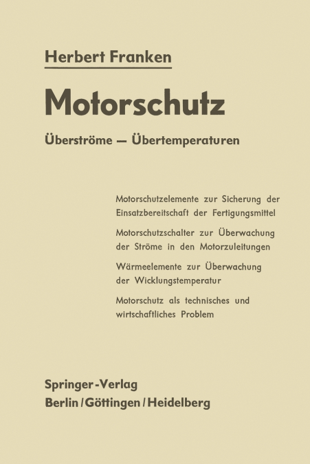 Motorschutz