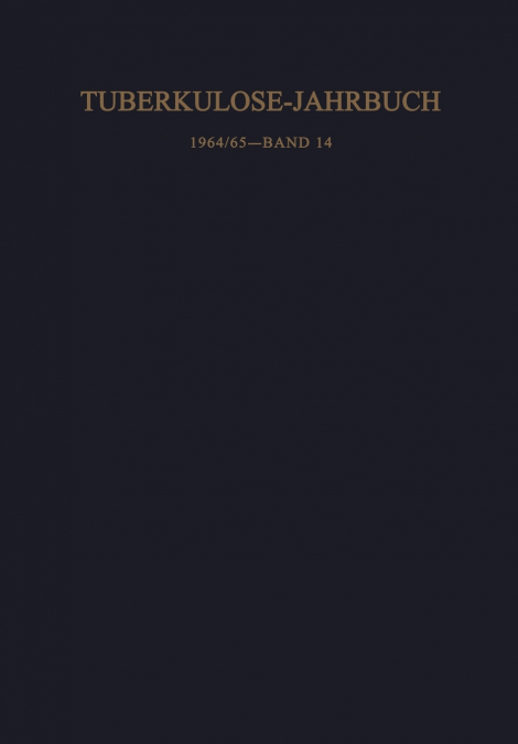 Tuberkulose-Jahrbuch