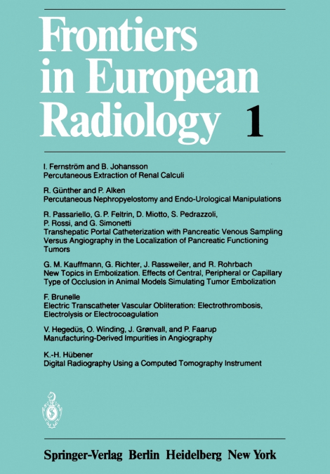 Frontiers in European Radiology