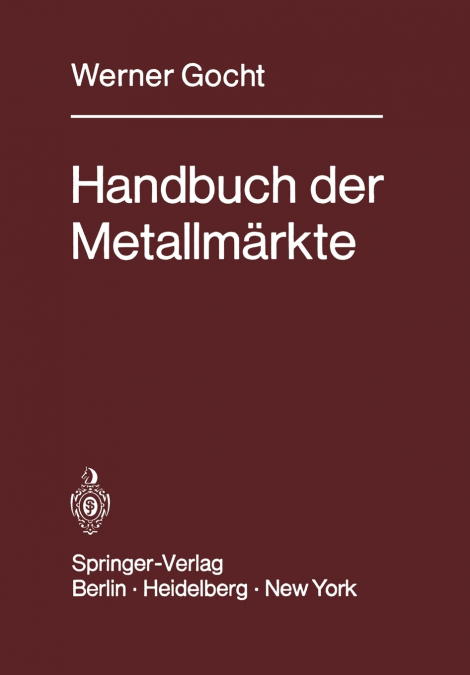 Handbuch der Metallmärkte