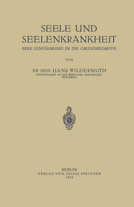 Seele Und Seelenkrankheit