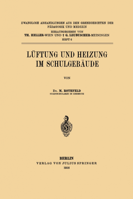 Lüftung und Heizung im Schulgebäude