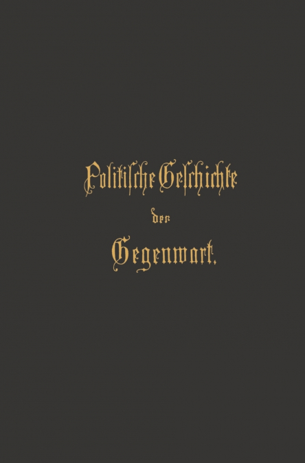 Politische Geschichte der Gegenwart
