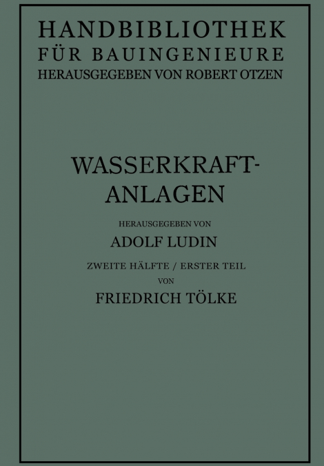 Wasserkraftanlagen