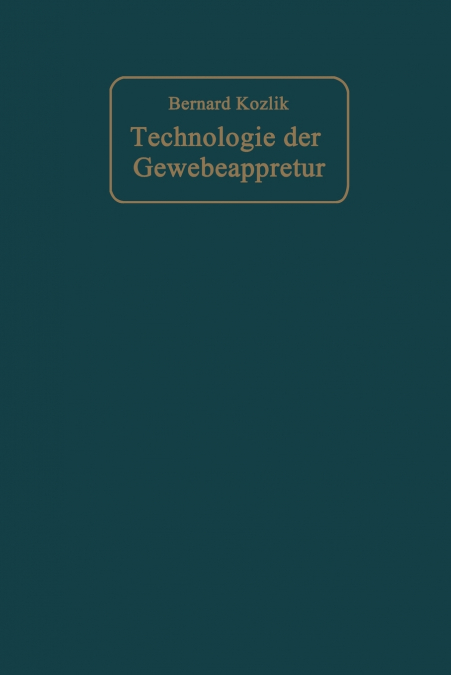 Technologie der Gewebeappretur