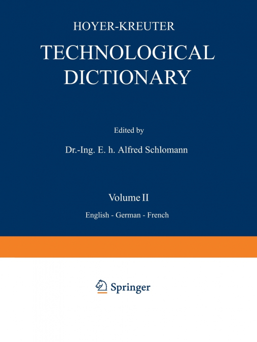 Technological Dictionary